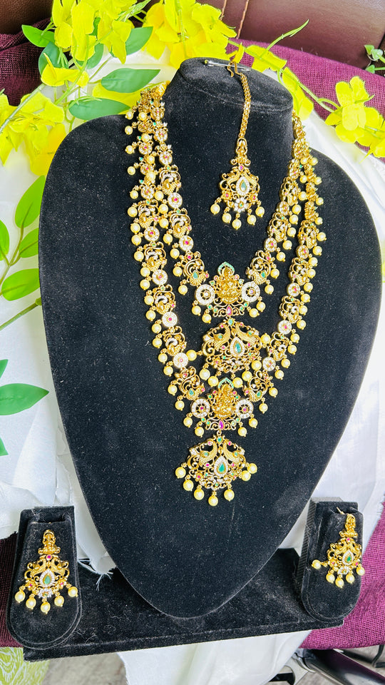 Bridal Combo Set | One Gram Gold Jewellery Collection