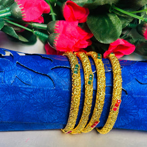 Elegant One Gram Gold Bangles | Traditional & Modern Designs