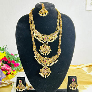 Elegant Combo Set – Necklace with Matching Earrings