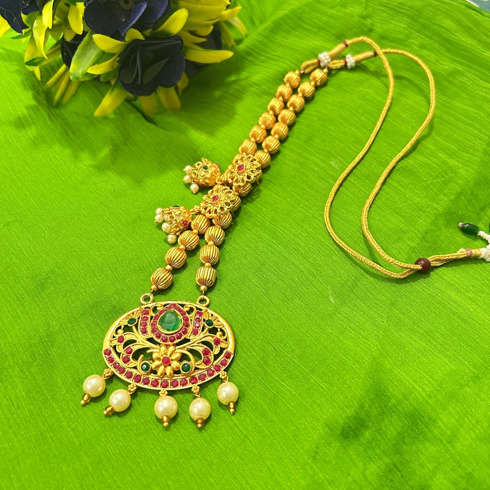 Gold Plated Necklace Set