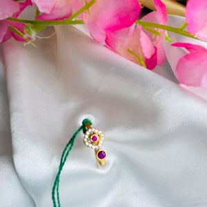 Elegant Gold-Plated Finger Ring | One Gram Jewellery