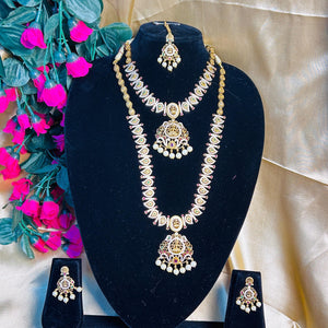 "Elegant Combo Set Designs ✨ | Necklace & Earrings Matching Collection"