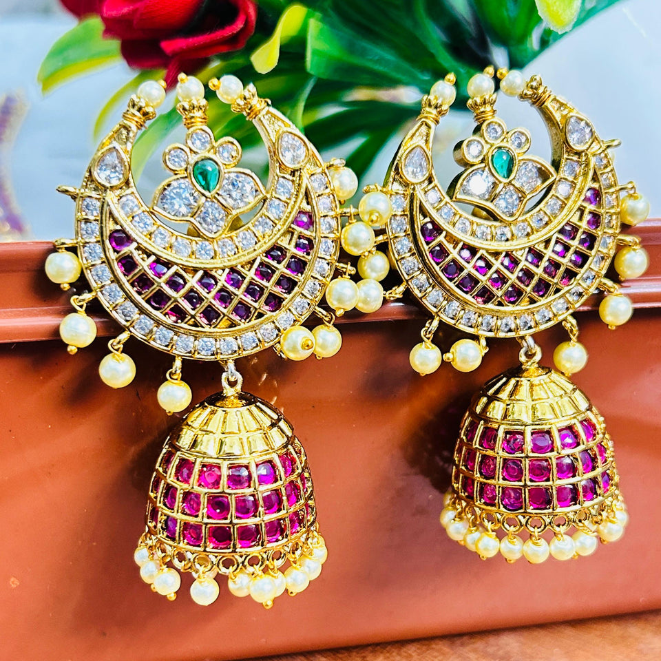 💎 Traditional Look with Modern Touch | Ruby Jumkas Collection | Gallery Collection 1986