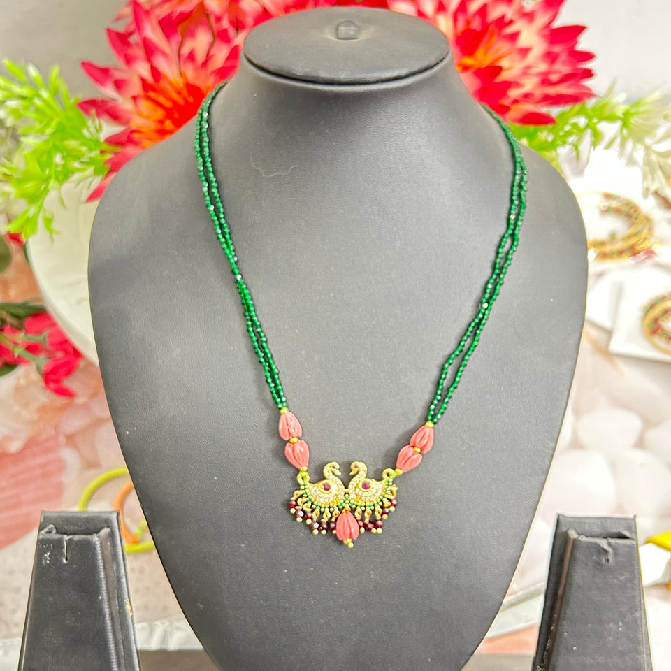 Traditional Beads with Short Haram