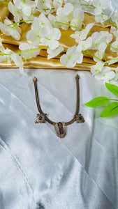 ✨ Divine Venkateswara Small Necklace with Moti