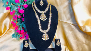 "Elegant Combo Set Designs ✨ | Necklace & Earrings Matching Collection"