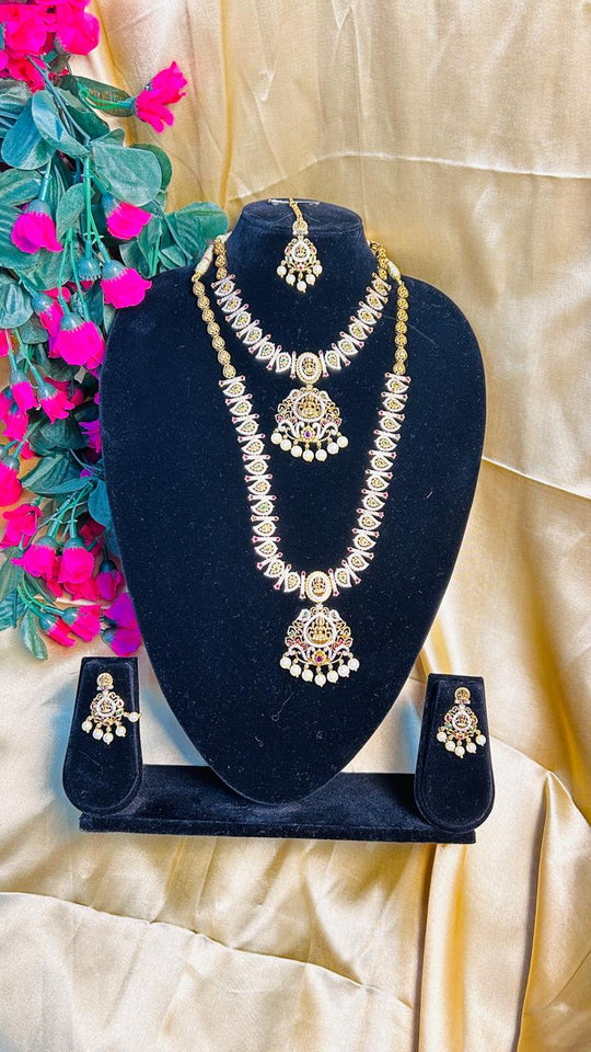 "Elegant Combo Set Designs ✨ | Necklace & Earrings Matching Collection"
