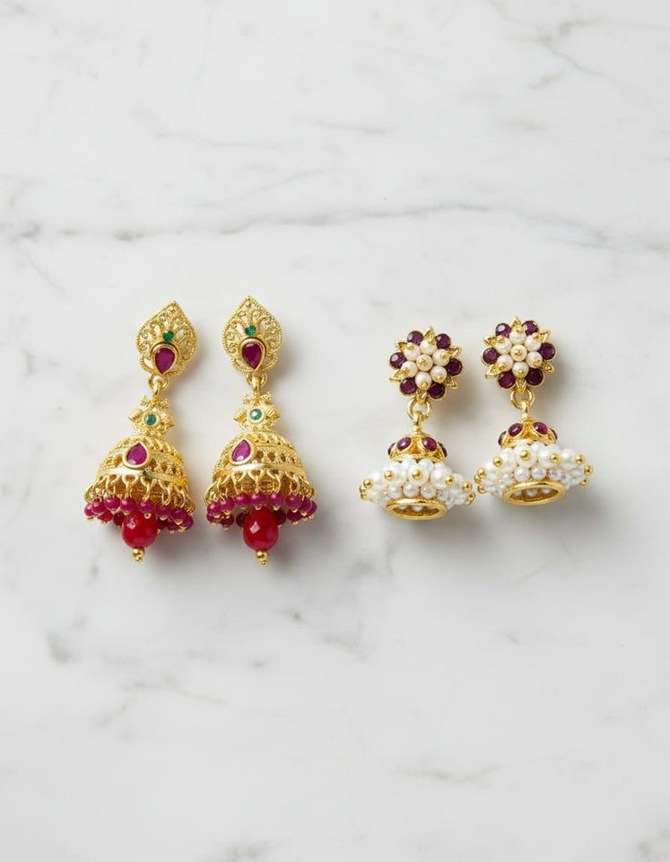 Combo Jhumkas for Sale – Only ₹399!