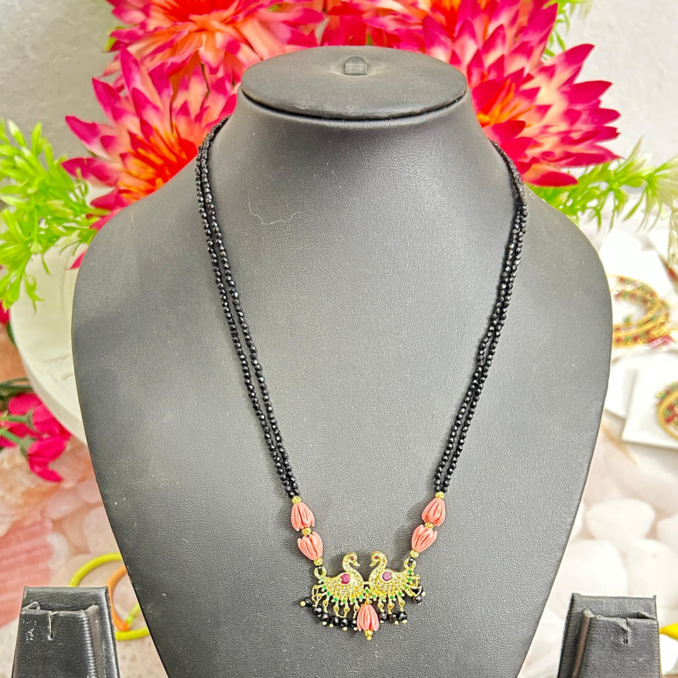 Traditional Beads with Short Haram